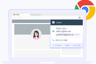 Lusha Chrome Plugin