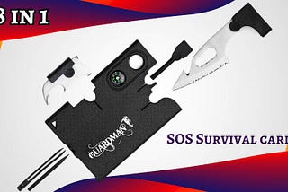 💳 18 in 1 SOS Survival Card Review — Survive with this Pocket-Sized Powerhouse!