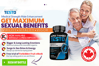 Alpha Thunder Testo — Increase Libido Size Enhace Sexual Performance!