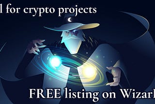 Get your token listed FOR FREE on WizarDex — the first orderbook DEX with zero trading fees