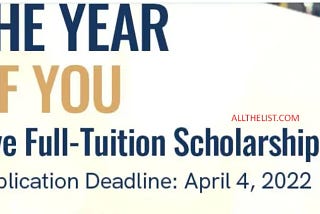 National University Full Tuition Scholarship