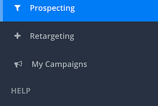 AdGeek Prospecting Feature