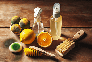 Using Citrus-Based Cleaners For Mold On Wood