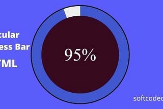 Create A Circular Progress Bar using HTML CSS