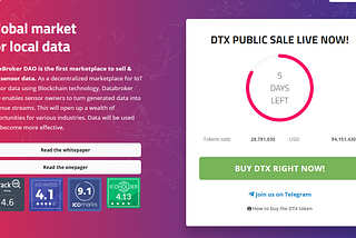 DataBroker DAO: Global Market for Local Data