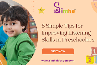 8 Simple Tips for Improving Listening Skills in Preschoolers