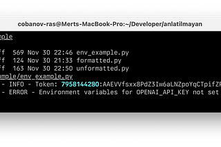 Environment Variables Nedir? python-dotenv kullanımı