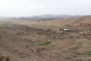 نمایی از روستای قدیم خانیک