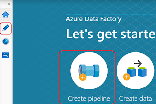 Azure Data Factory — Create pipeline