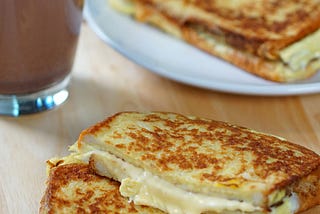 Egg Toast Cheese Sandwich