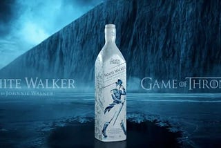 Johnny Walker lança Whisky White Walker inspirado em Game of Thrones