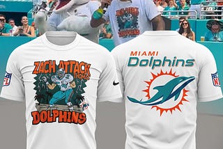 NFL Miami Dolphins Zach Attack Thomas T Shirt