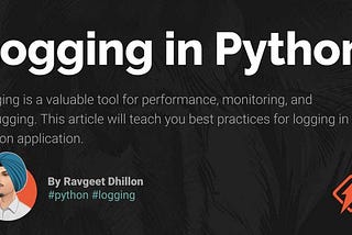 Logging in Python