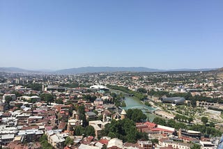 Georgia Or How High Are Caucasus Mountains