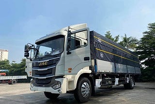 xe tải jac a5 8 tấn — thùng 9m6 nhập khẩu