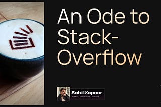An Ode to Stack Overflow: The Community That Taught a Generation to Think