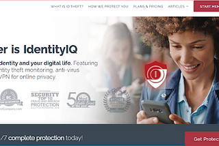 Identity IQ Smarter Identity Theft & Credit Protection
