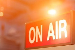 On Air sign