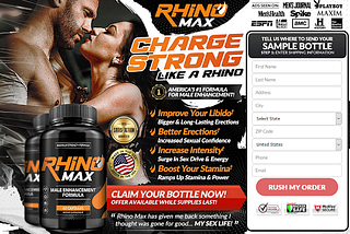 Rhino Max Pills Review [Update 2021]: Ingredient, Benefits, Price To Buy Here!