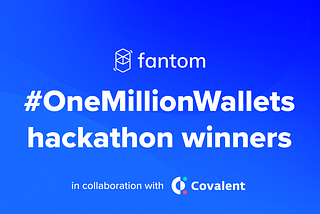 #OneMillionWallets 해카톤 우승자