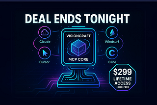 ‼️ Last Chance: VisionCraft MCP Lifetime Deal Ends TONIGHT