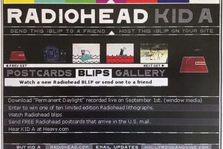 Anti Marketing: Kid A