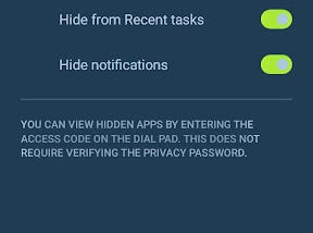 How hide app in Real me phones (step by step)