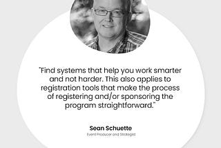 Sean Schuette About His Career Path in the Event Industry and His Thoughts On Event Tech