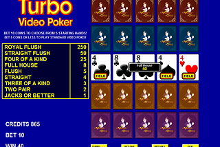 Wizard Of Odds Video Poker