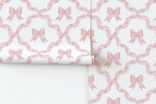 How to Create a Dreamy Coquette Nursery with Pink Bow Wallpaper & Fabric