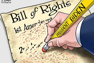 Biden erasing the Bill of Rights