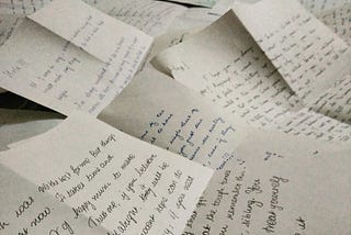 Letters collected for the campaign