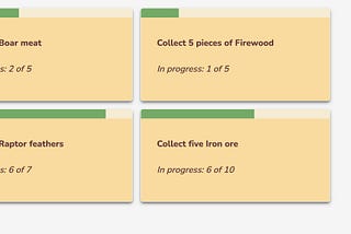 Building progress indicator cards with a single css property