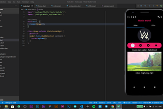 Music And Video Player Using Flutter