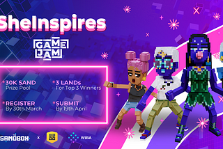SheInspires Game Jam — Winner Announcement