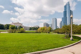 Field Museum of Chicago from the Museum Campus