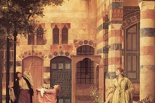 Old Damascus, Jew’s Quarter — Frederic Leighton