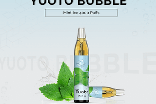 Yuoto Bubble Mint Ice 4000 Puffs