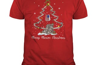 Review: Boot merry marine Christmas t-shirt