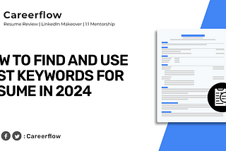 How To Find And Use Best Keywords For Resume in 2024