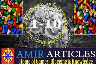 Best 50 Games Released between 1991–2000 — Ranked from 1–50 — Amir Articles — Home of Games…