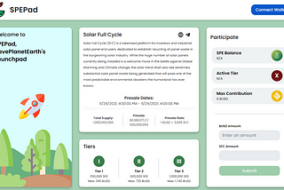 SPEPad — The Green Launchpad