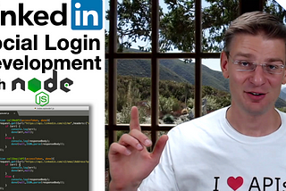 Social Login with LinkedIn API and OAuth — Live Coding — Part 1