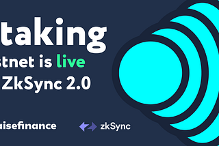 Raise Finance testnet is live on ZkSync 2.0. AIRDROP ??