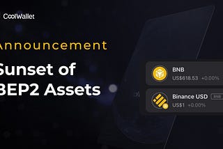 [Notice] Discontinuation of BEP2 Assets