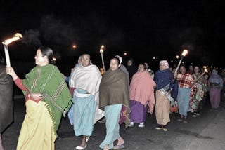 Meira Paibi: A Brief Story of the Women Torch Bearers from Manipur