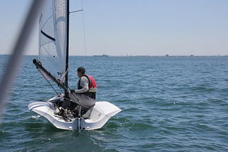 Sailing Fast In Light Air