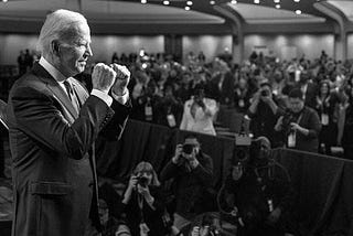 Joe Biden the Man Interrupts Joe Biden the Narrative
