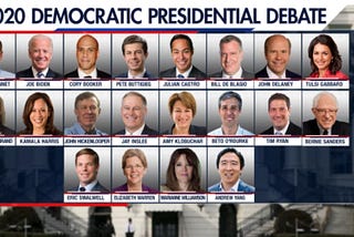 Reflections: The first round of the 2020 Democratic Debates