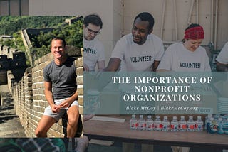 The Importance of Nonprofit Organizations | Blake McCoy | Chicago, IL